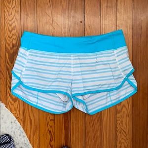 Lululemon hotty hot running shorts